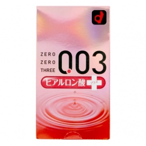5 Ultra-Thin 0.03 Hyaluronic Acid Condoms for Intense Sensitivity