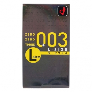 2 Ultra-Thin 0.03 L-Size Condoms for Intense Pleasure – 10 Pack