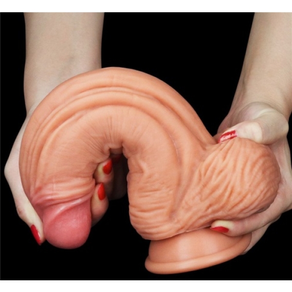 7 Sensational Inches of Dual-Layered Pleasure - King-Sized Flesh Cock