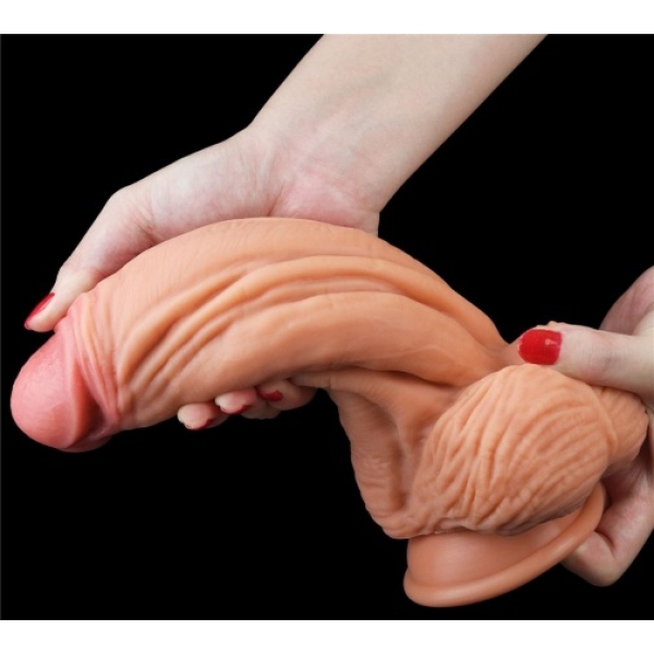 7 Sensational Inches of Dual-Layered Pleasure - King-Sized Flesh Cock