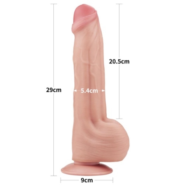 7 Sensational Features of the 11.5" Sliding Skin Dildo for Ultimate Pleasure