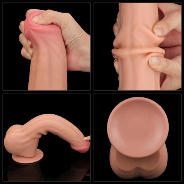 7 Sensational Features of the 11.5" Sliding Skin Dildo for Ultimate Pleasure