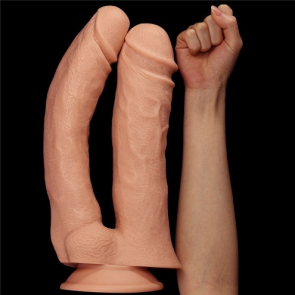 7 Sensational Reasons to Try the 12" Mega Double Dildo - Flesh Today!