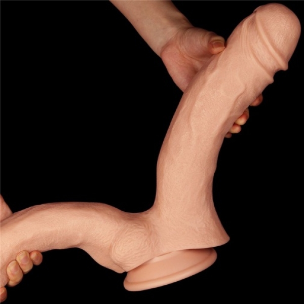 7 Sensational Reasons to Try the 12" Mega Double Dildo - Flesh Today!