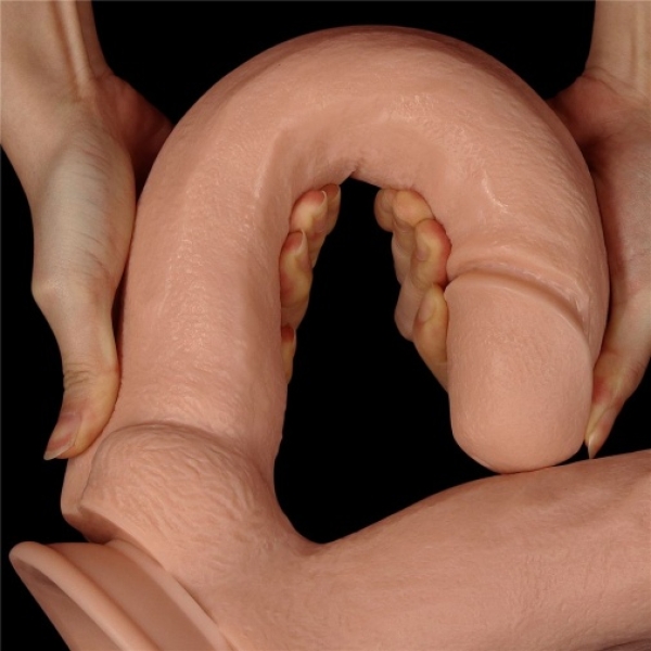 7 Sensational Reasons to Try the 12" Mega Double Dildo - Flesh Today!