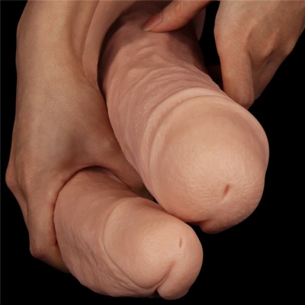 7 Sensational Reasons to Try the 12" Mega Double Dildo - Flesh Today!