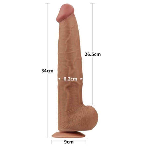 7 Sensational Features of the 13.5" Sliding Skin Dildo for Ultimate Pleasure