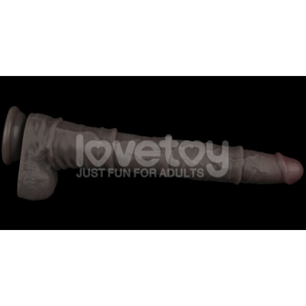 7 Mind-Blowing Features of the 16" Dual Layered King Cock in Black