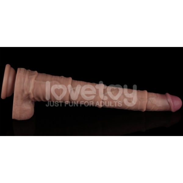 7 Sensational Inches of Dual-Layered Pleasure in Realistic Flesh Tone