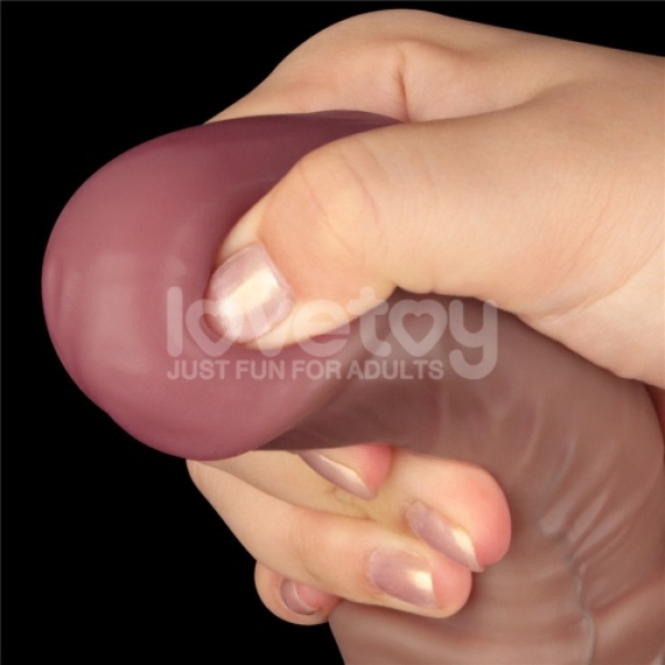 7 Sensational Inches of Dual-Layered Pleasure in Realistic Flesh Tone