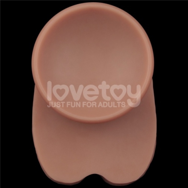 7 Sensational Inches of Dual-Layered Pleasure in Realistic Flesh Tone