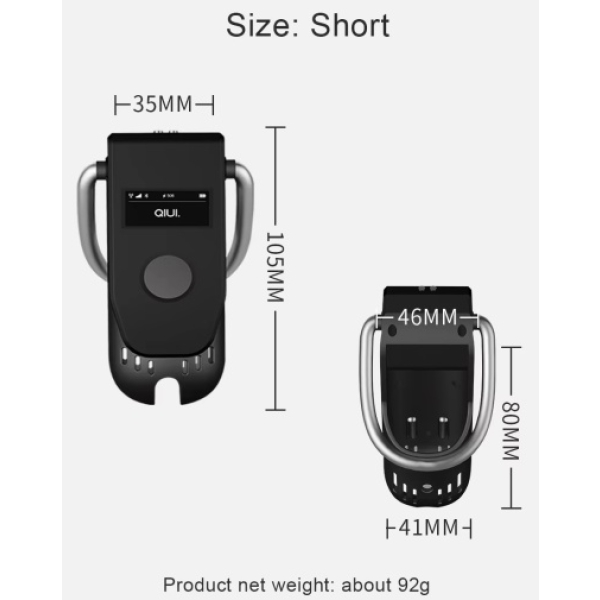 5 Sensational Features of the 3.0 App-Controlled Chastity Device in Sleek Black