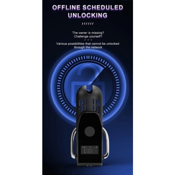 5 Sensational Features of the 3.0 App-Controlled Chastity Device in Sleek Black