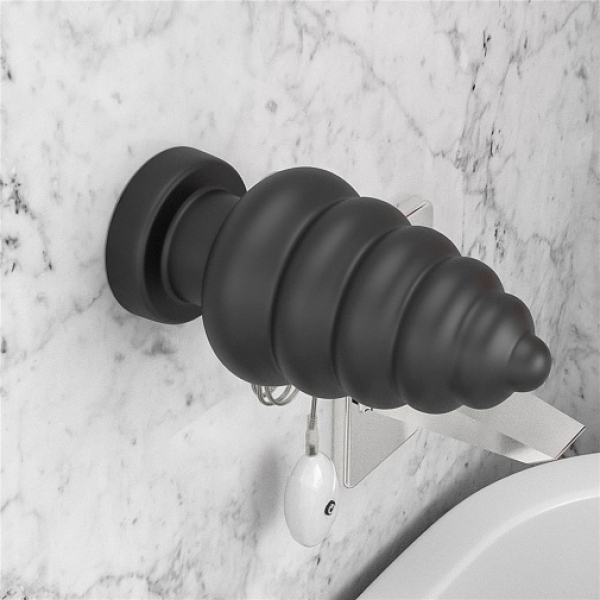 7 Pleasure-Packed Inches: King-Sized Black Vibro Anal Cracker for Intense Stimulation