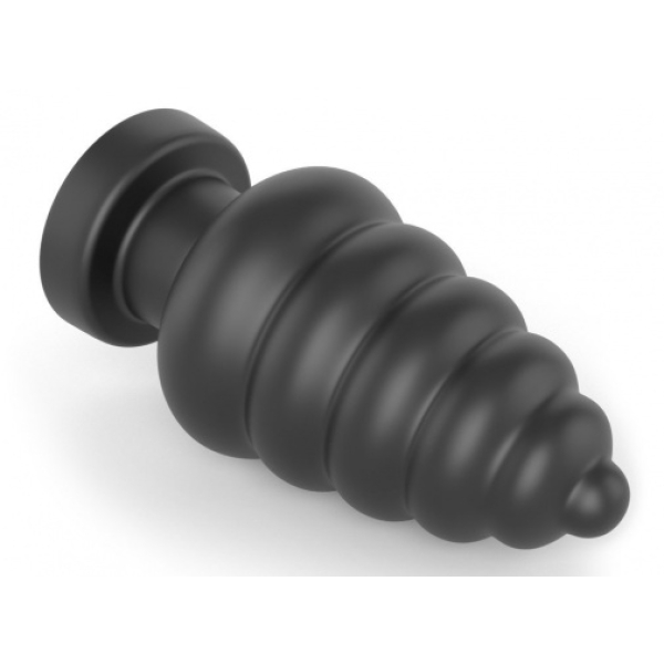 7 Pleasure-Packed Inches: King-Sized Black Vibro Anal Cracker for Intense Stimulation