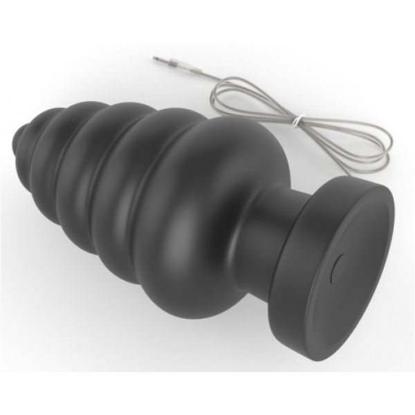 7 Pleasure-Packed Inches: King-Sized Black Vibro Anal Cracker for Intense Stimulation