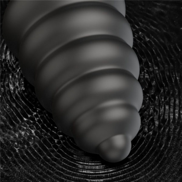 7 Pleasure-Packed Inches: King-Sized Black Vibro Anal Cracker for Intense Stimulation