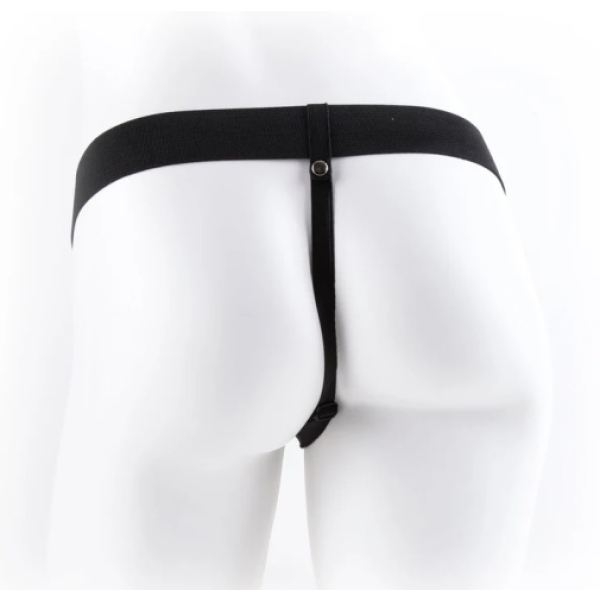 7 Sensational Features of the 7" Vibro Hollow Strap-On w/Balls in Flesh Tone