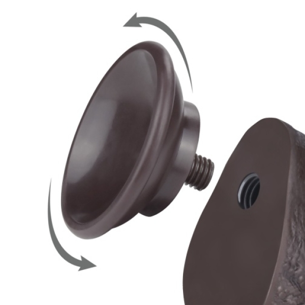 5 Sensational Reasons to Try the 7.5" Curved Sliding Skin Dildo in Brown