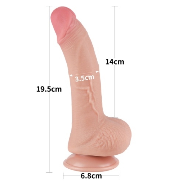 5 Sensational Features of Our 7.5" Curved Sliding Skin Dildo for Ultimate Pleasure