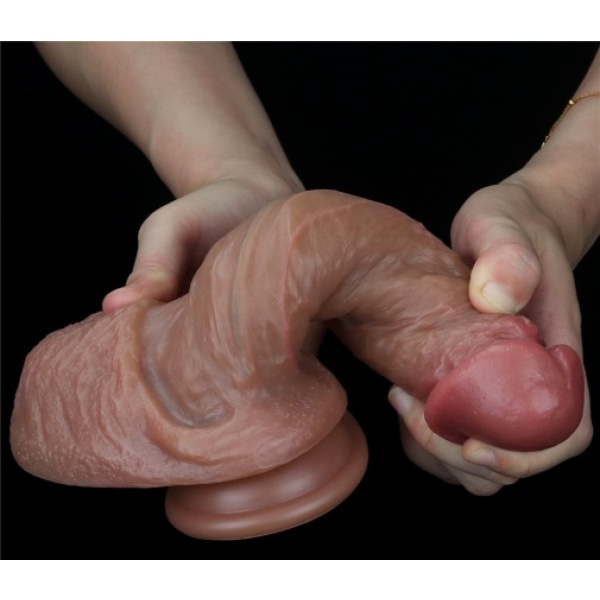 5 Sensational Reasons to Try the 7.5'' Dual Layered Platinum Silicone Cock Today
