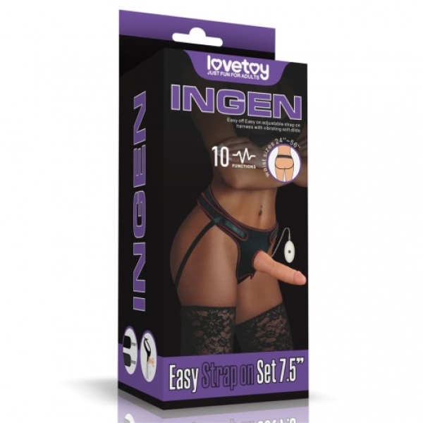 5 Sensational Features of the 7.5" Vibro Easy Strapon Set for Ultimate Pleasure
