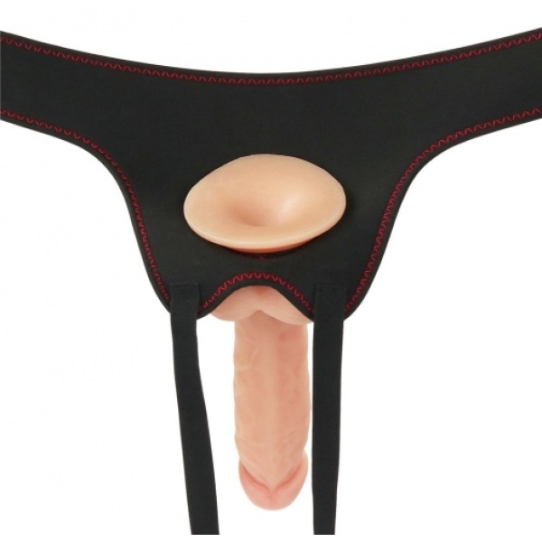 5 Sensational Reasons to Try the 7.5" Vibro Easy Strapon Set with Balls Tonight!