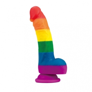 6 Sensational Reasons to Try the 8" Prider Dildo in Vibrant Rainbow Colors