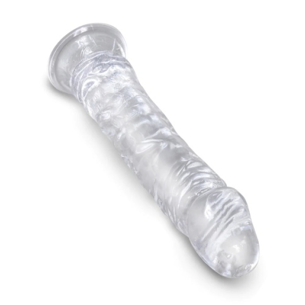 8" Ultra-Realistic Clear Cock for Intense Pleasure & Discreet Play
