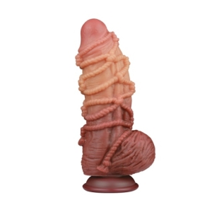 7 Sensational Inches of Dual-Layered Pleasure with Rope Handle