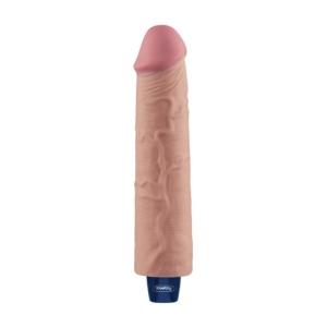 5 mind-blowing features of the 9.5" Real Softee Vibro Dildo in lifelike flesh