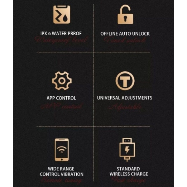 5 Mind-Blowing Features of the APP Controlled Chastity Device L - Black