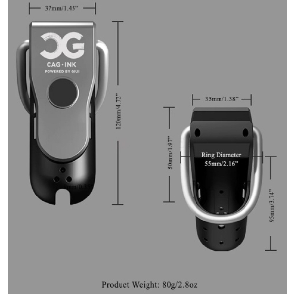 5 Mind-Blowing Features of the APP Controlled Chastity Device L - Black