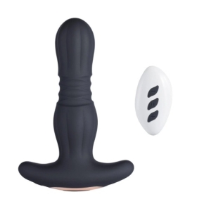 5 Mind-Blowing Reasons to Try the Agas Thrusting Butt Plug with Remote - Black