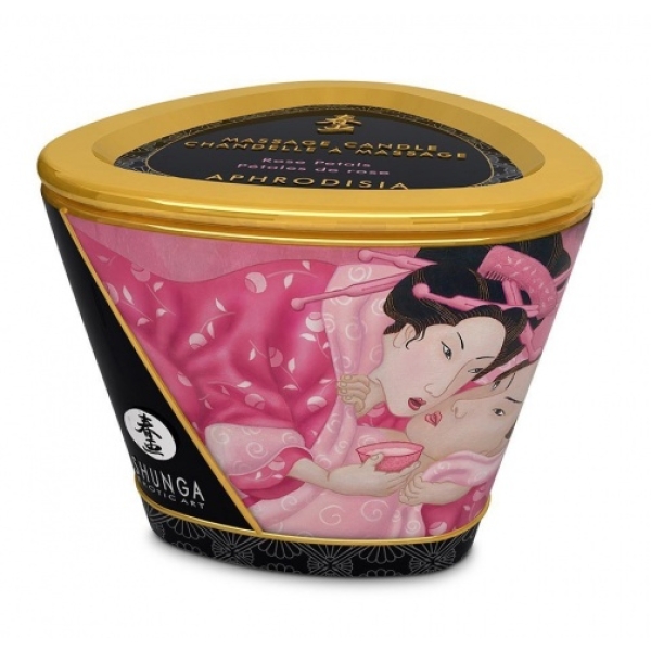 5 Sensual Ways Aphrodisia Massage Candle Ignites Passion with Rose Petals