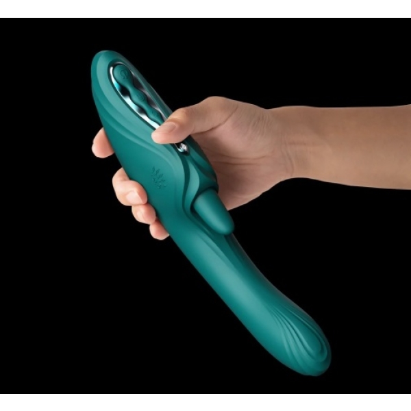 5 Sensational Features of the Ares APP Heating Vibrator in Turquoise Green