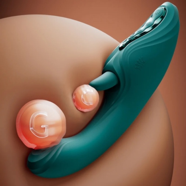 5 Sensational Features of the Ares APP Heating Vibrator in Turquoise Green