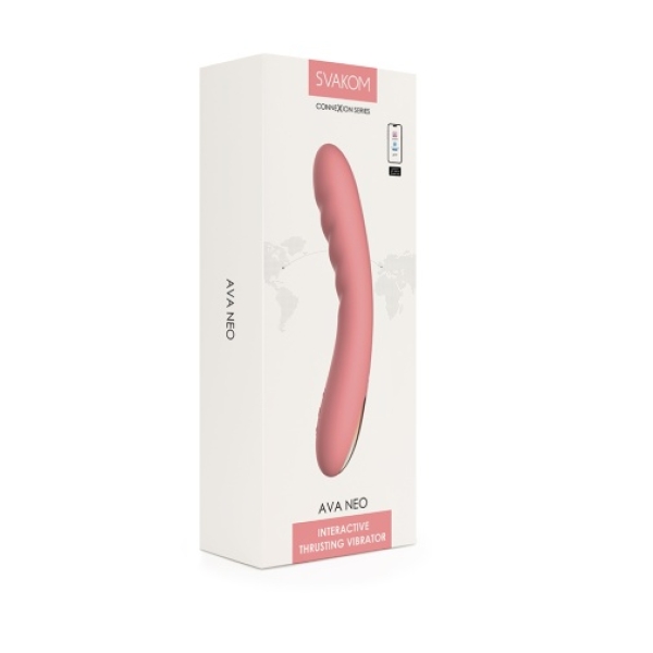7 Mind-Blowing Features of Ava Neo Thrusting Vibrator in Peach Pink