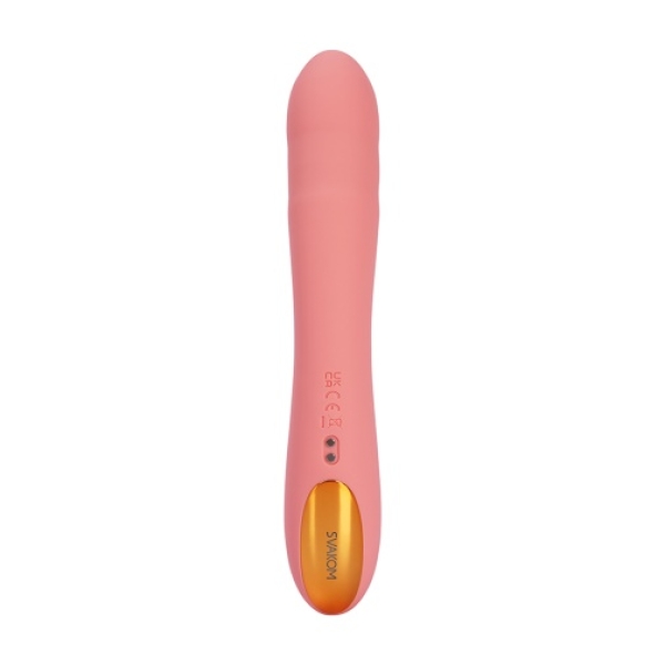 7 Mind-Blowing Features of Ava Neo Thrusting Vibrator in Peach Pink