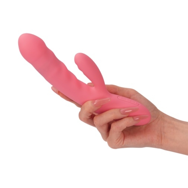 7 Mind-Blowing Reasons to Try the Avery Thrusting Rabbit Vibrator in Strawberry Pink