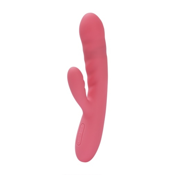 7 Mind-Blowing Reasons to Try the Avery Thrusting Rabbit Vibrator in Strawberry Pink