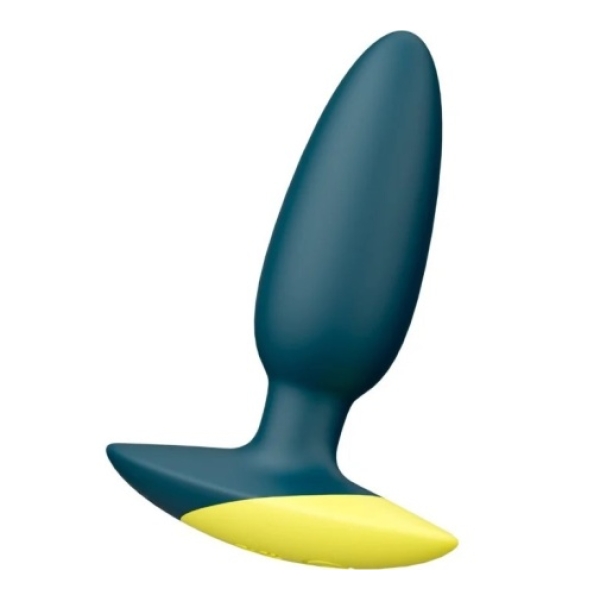 7 Intense Pleasure Modes in This Dark Green Vibrating Anal Plug