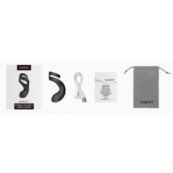 5 Sensational Reasons to Try the Benedict Double Ring Perineum Stimulator in Black