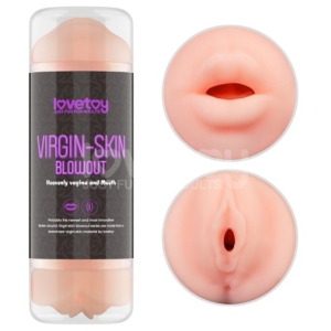 7 mind-blowing sensations with the Blowout Vagina & Mouth Stroker – double the pleasure!
