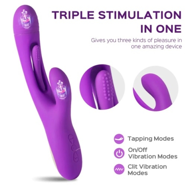 7 Mind-Blowing Pleasure Modes in the Purple Bora Rabbit Tapping Vibrator