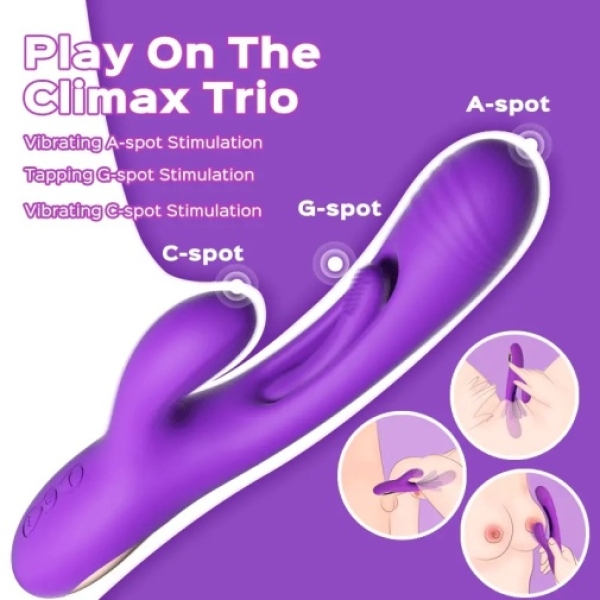 7 Mind-Blowing Pleasure Modes in the Purple Bora Rabbit Tapping Vibrator