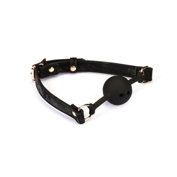 7 Sensual Reasons to Try the Boudoir Amor Ball Gag in Sleek Black Tonight