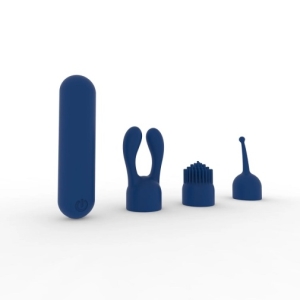 7 Mind-Blowing Pleasures with Navy Blue Bullet Vibrator & Attachments