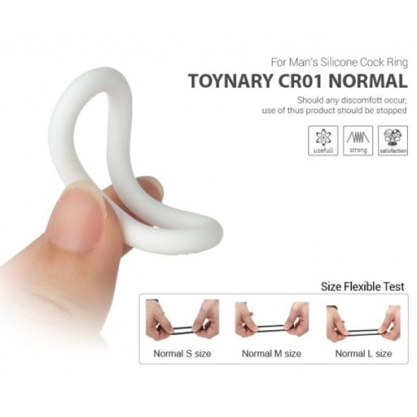 5 Sensational Benefits of CR01 Normal Cock Rings in Pure White