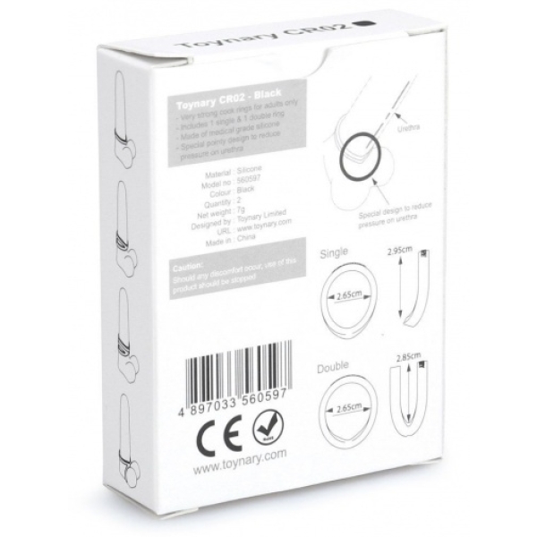 5 Sensational Benefits of CR02 Cock Rings - Black for Intense Pleasure